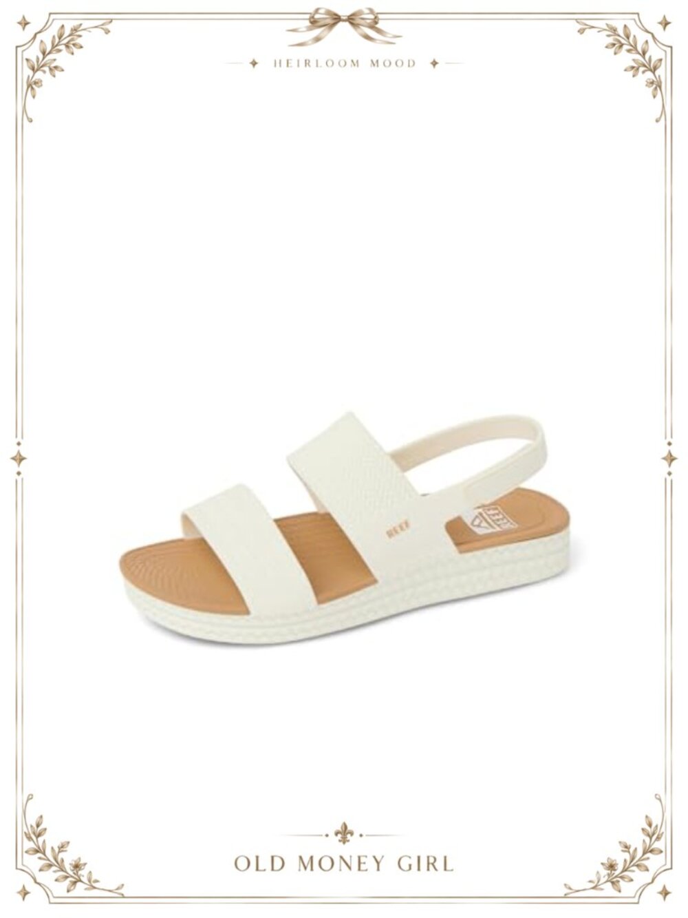 REEF Water Vista Sandals EVA Water Resistant Slingback Casual Beach